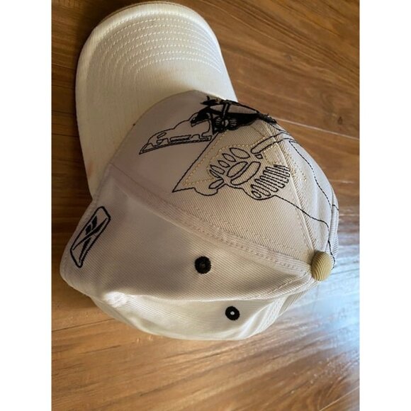 Pittsburgh Penguins White Reebok NHL Hat (One Size) - Picture 2 of 4